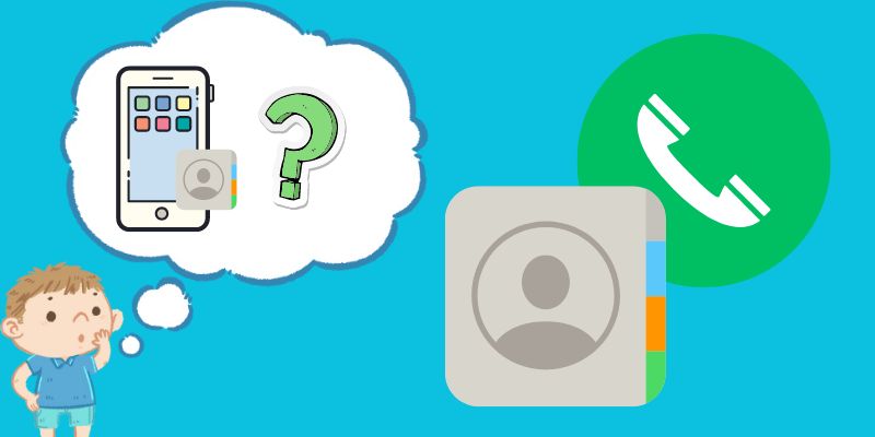 causes of contact icon missing