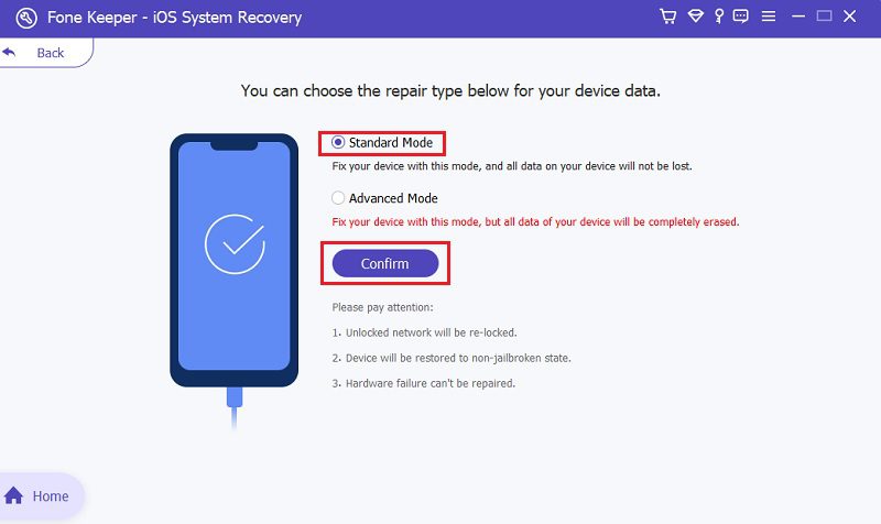 iphone stuck on call ended screen step 4