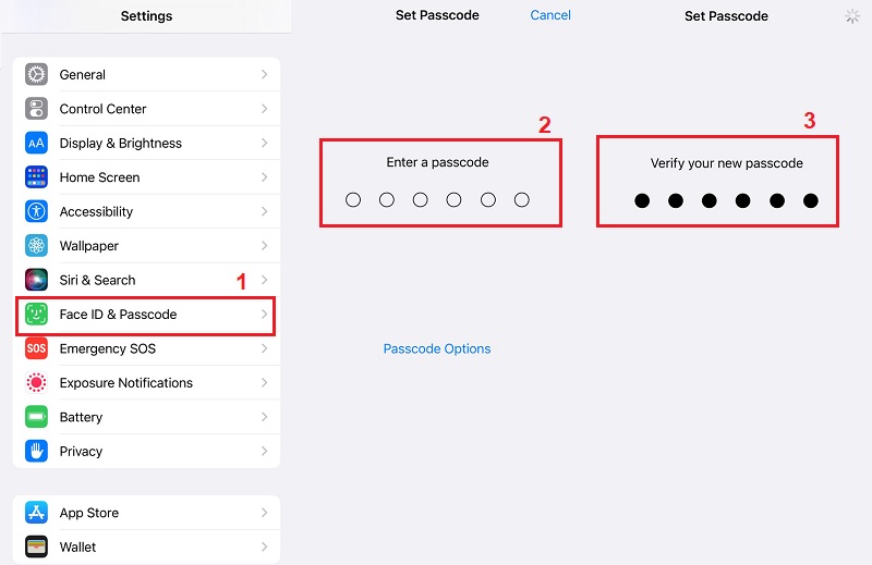 fix iphone restart issues by deaulting passcode