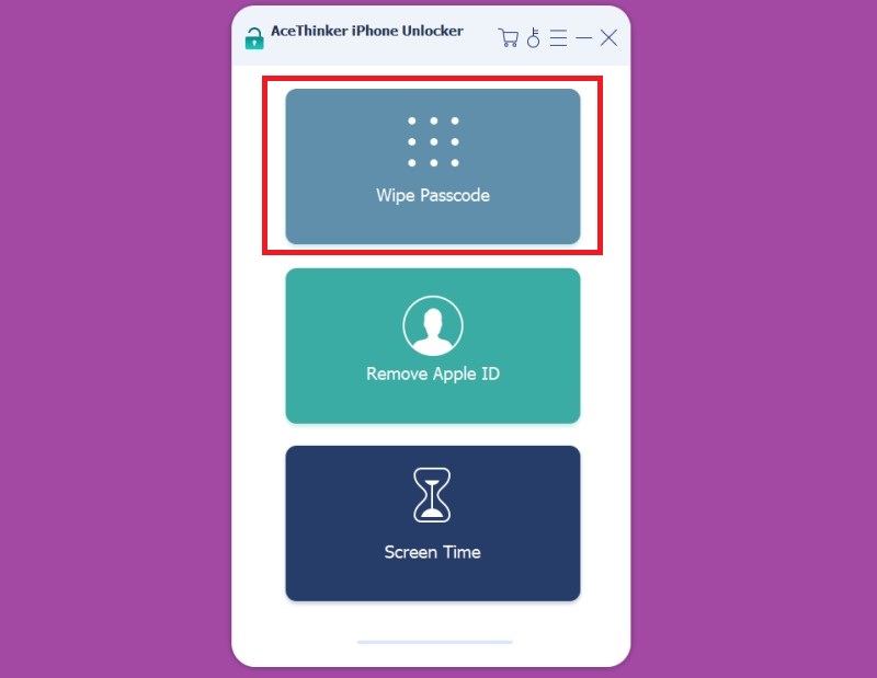 unlock iphone using acethinker iphone unlocker