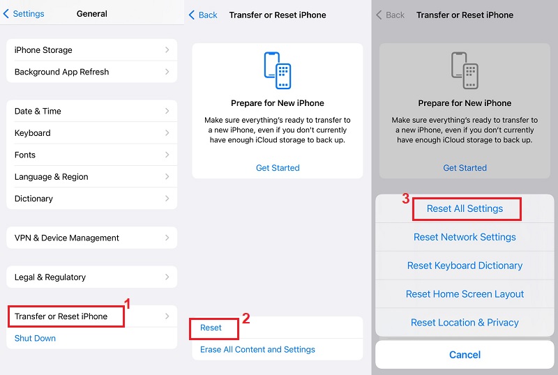fix iphone restart issues by performing factory reset
