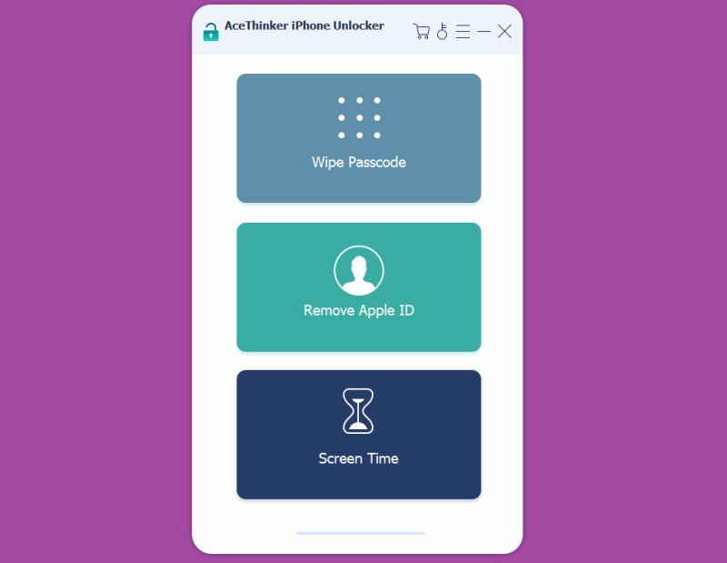 how to unlock with iphone-unlocker-interface
