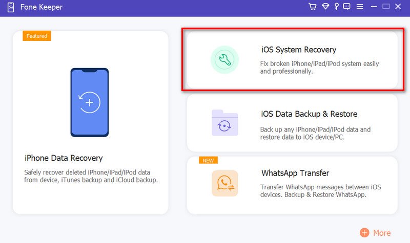 open ios system recovery